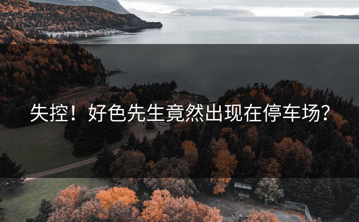 失控！好色先生竟然出现在停车场？